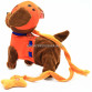 Интерактивная мягкая игрушка «Щенячий патруль. Зума», ходит, виляет хвостом, лает, поет, 26 см (999-13)