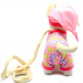 Интерактивная мягкая игрушка «Музыкальная собачка Чихуахуа на поводке» в пижаме (М02081/3/4/5)