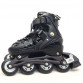 Ролики детские Best roller Чёрные размер 35-38 (6), колёса PU, d=6,5см (24911)