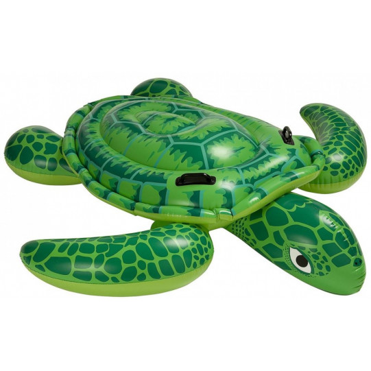 Дитячий надувний матрац пліт з ручками Intex 57524 «Черепаха» (150х127 см) Lil 'Sea Turtle Ride-On