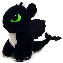 Мягкая игрушка KinderToys «Как приручить дракона?». Любимая игрушка Дракоша Ночное сияние Элли (00688-4)