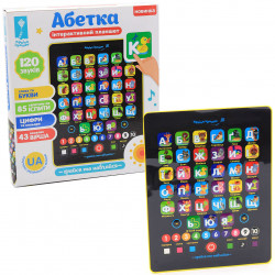 Интерактивный планшет «Абетка» укр.язык, цвета, счет, буквы, 21-18,6-2 см (PL-719-17)