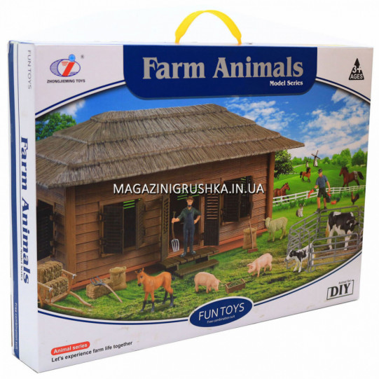 Ігровий набір «Ферма» тварини, фігурки Q9899-ZJ63