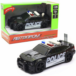 Машинка іграшкова Автопром «Поліція», 19х8х7 см, пластик (світло, звук) 7916ABC