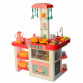 Детская игрушечная кухня с посудой (свет, звук, вода) 55 предметов