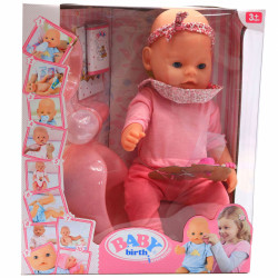 Интерактивная кукла Baby Born (беби бон). Пупс аналог с одеждой и аксессуарами 10 функций беби борн 8006-23