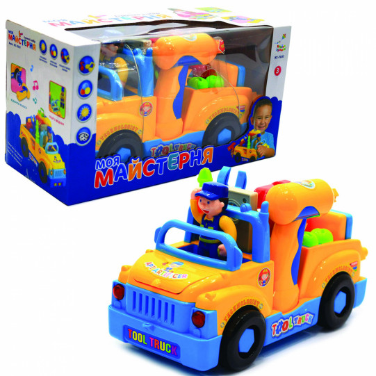 Машинка іграшкова Країна іграшок «Моя майстерня» (Моя майстерня), 26x14x15 см (KI-7037)