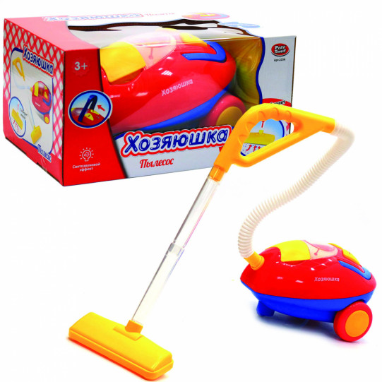 Пылесос игрушечный Play Smart «Хозяюшка» 25х15х15 см (2236)