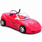Машинка Gloria для лялечки Барбі. Кабріолет на батарейках (світло) 43х10х20 см (26010)