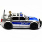 Машинка игровая автопром «Полиция» серебряная, 19х8х7, пластик (свет, звук) 7916ABC