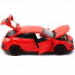 Машинка іграшкова Автопром «Acura NSX» метал, 14 см, червона (світло, звук, двері відчиняються) 6606