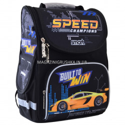 Рюкзак школьный каркасный Smart PG-11 "Speed Champions"