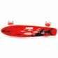 Пенні борд (скейт) з безшумними світяться колесами, ручка (червона акула) 70822