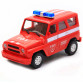 Машинка іграшкова Автопром «Пожежна охорона» (світло, звук, пластик), 18х7х10 см (7659-5)