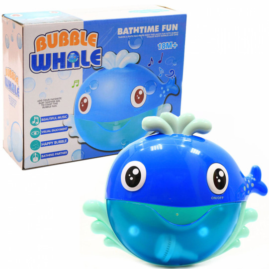 Игрушка для ванны Кит с пузырьками 23х15х8 см, от 18 мес (X18003)