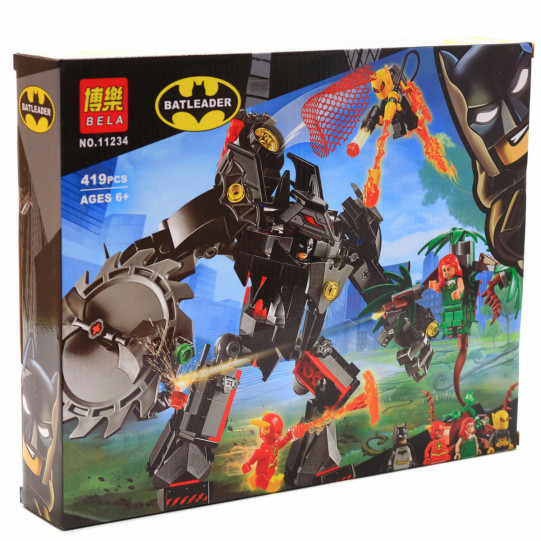 Конструктор Бетмен Bela - Робот Бетмена проти робота Отруйного плюща, 419 дет (11234)