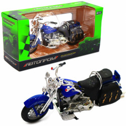 Мотоцикл Автопром HX-796, синій 16х5х10 см (7749)