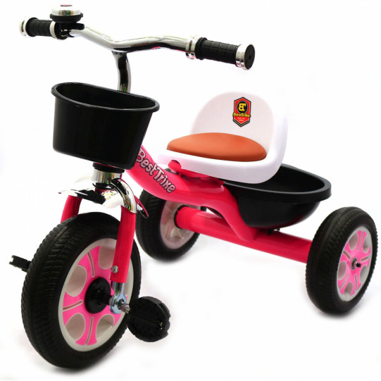 Велосипед дитячий триколісний Best Trike Рожевий (LM-2806)