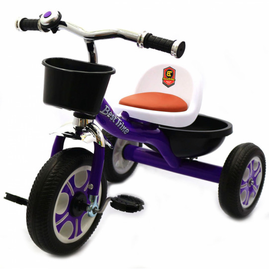Велосипед детский трёхколёсный Best Trike Фиолетовый (LM-1355)