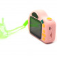 Интерактивная игрушка фотоаппарат детский c играми, розовый (C5-B)
