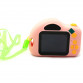 Интерактивная игрушка фотоаппарат детский c играми, розовый (C5-B)