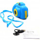 Интерактивная игрушка фотоаппарат детский c играми, голубой (A012)
