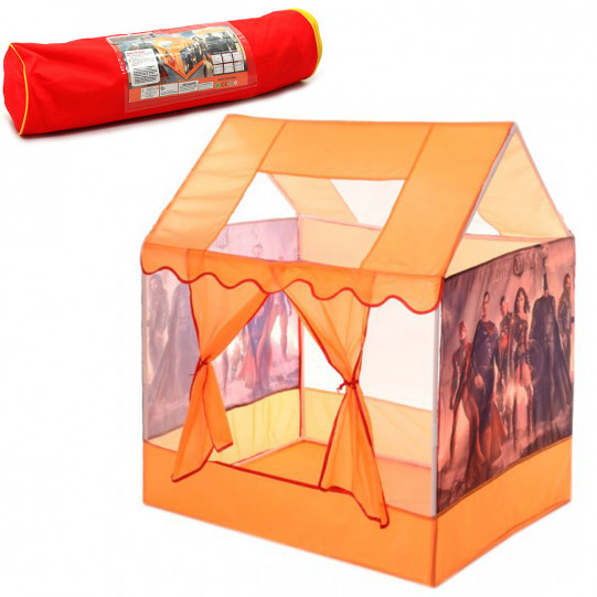 Детская игровая палатка домик супергерои, 100х70х110 (M 6119)