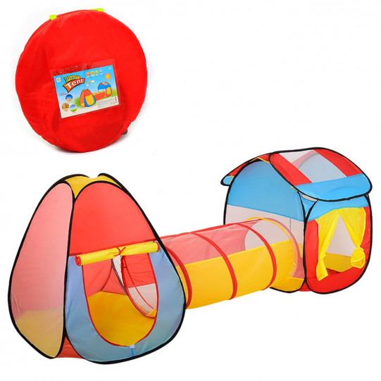 Намет дитяча ігрова з тунелем 250х90х80 см (MR 0017)