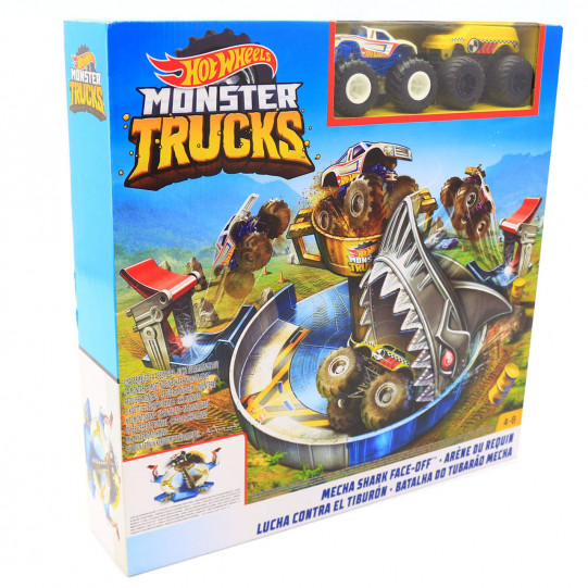 Игровой набор автотрек Hot Wheels Monster Trucks Опасное противостояние (FYK14)