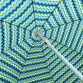 Парасолька пляжна (діаметр - 2.4 м) - кольорові зигзаги (MH-0042)