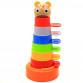 Дерев'яна розвиваюча іграшка Top Bright барвиста вежа, 8 елементів (120322)