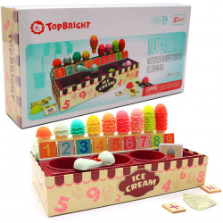 Цветная когнитивная коробочка с мороженым от Top Bright (120478)