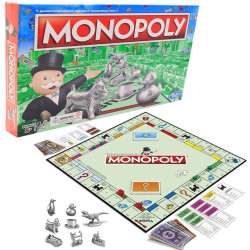 Настольная игра Hasbro «Монополия. Динамичная игра в торговлю недвижимостью» (оригинал, русский язык) C1009