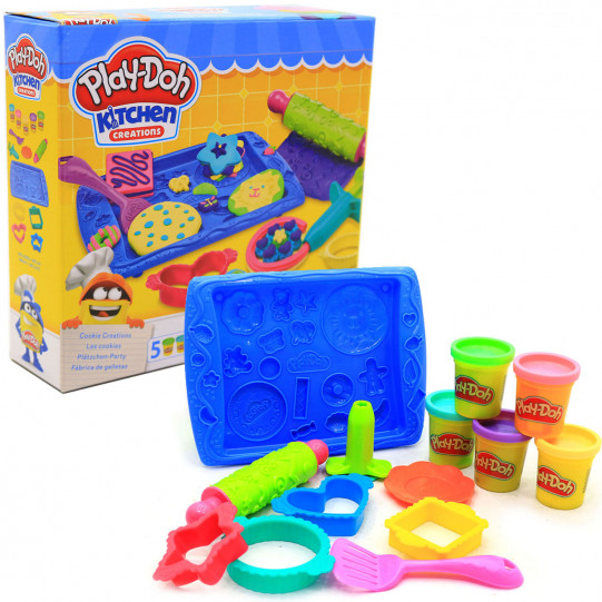 Игровой набор Play-Doh Hasbro Магазинчик печенья, 5 баночек (B0307)