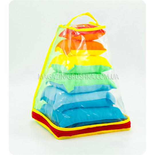 Набор подушек для кукол (Разные цвета, 6 штук)