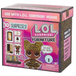 Игровой набор с куклой L.O.L. SURPRISE! - Стильный Интерьер Королевы Пчелки (564119)