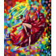 Картина за номерами Danko toys Яскравий танець, 40х50 см (KPN-01-05)