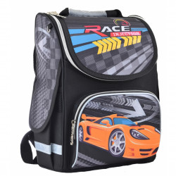 Рюкзак школьный каркасный Smart Race Черный (554559)