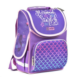 Рюкзак школьный каркасный SMART Фиолетовый (558066)
