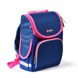 Рюкзак школьный каркасный SMART Синий (558050)