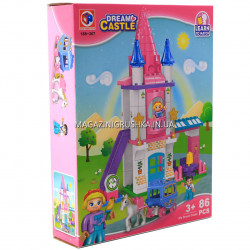 Конструктор для девочек «Dream castle» - замок принцессы, 86 деталей, 188-267