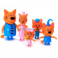 Дитячий ігровий набір фігурок «Три кота. Щаслива родина», 5 фігурок (PS653)