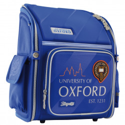 Рюкзак школьный каркасный 1 Вересня Oxford Синий (556327)