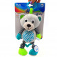 Іграшка для малюків Canpol babies плюшевий музичний ведмедик, зелений (68/053)