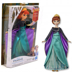 Лялька Hasbro Frozen Холодне серце 2 Анна, співає, що виблискує плаття, 29 см (E9717-E8881)