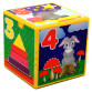 Развивающая игрушка Країна іграшок Умный куб Цифры формы цвета на украинском (PL-719-77)