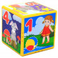 Развивающая игрушка Країна іграшок Умный куб Цифры формы цвета на украинском (PL-719-77)