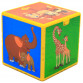 Розвиваюча іграшка Країна іграшок Розумний куб зоопарк на українському (PL-719-78)