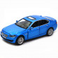 Машинка іграшкова Автопром «BMW 535» 1:32, 14 см, синій, світло, звук, двері відчиняються (6605)