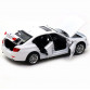 Машинка іграшкова Автопром «BMW 535» 1:32, 14 см, білий, світло, звук, двері відчиняються (6605)